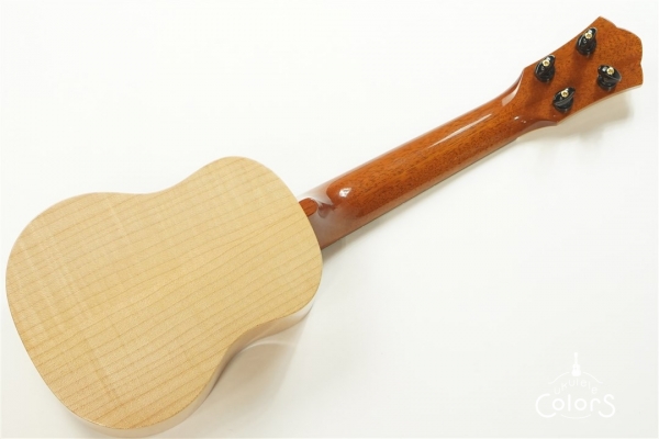 PI-3s (Soprano Model) - 3A Grade Flame Maple(Silver Grade)